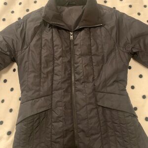 The North Face Women's Charcoal/Black Light Puffer Jacket!!Sz S/P 💎 RARE!!